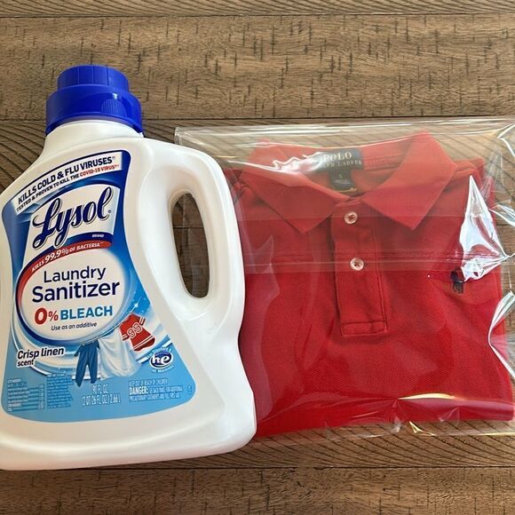 Sports car 🚘 red long sleeve Polo by Ralph Lauren cotton comfy - Picture 15 of 17